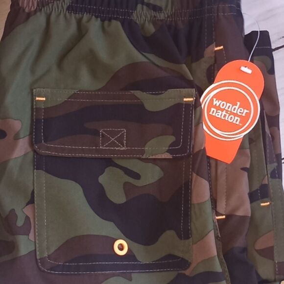 BOYS 3 POCKET Swim Trunks Shorts With Mesh Lining Size XXL - Picture 3 of 3